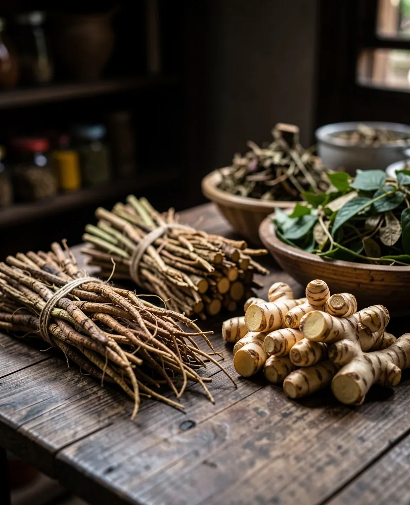 Bahan herbal tradisional Indonesia